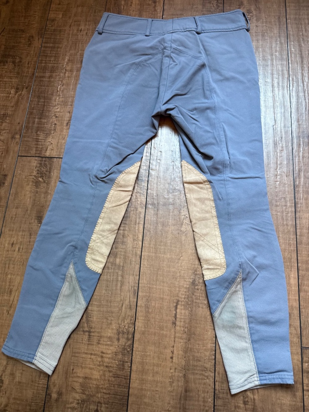 RJ Classics Slate Blue Knee Patch Breeches | Women's 26R - Picture 2 of 7
